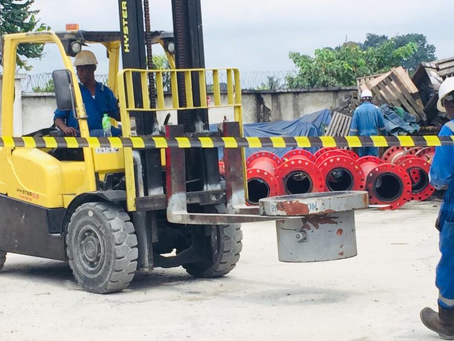 Logistics and equipment transport project