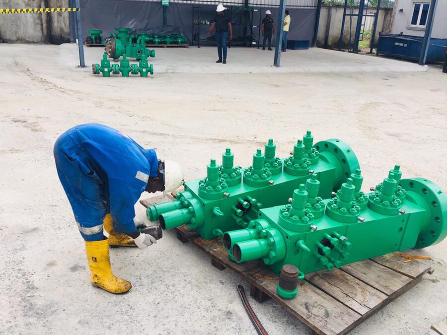 Wellhead refurbishment project